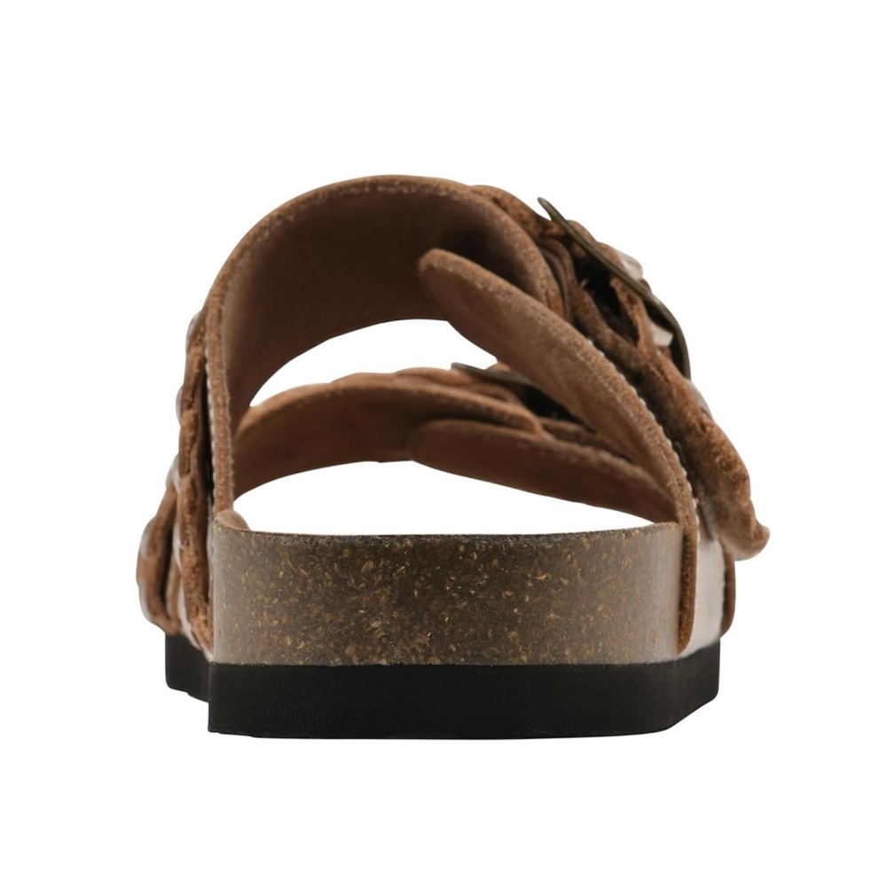WHITE MOUNTAIN Women's Braided Double-Buckle Signature Footbed Sandal - Picture 6 of 10